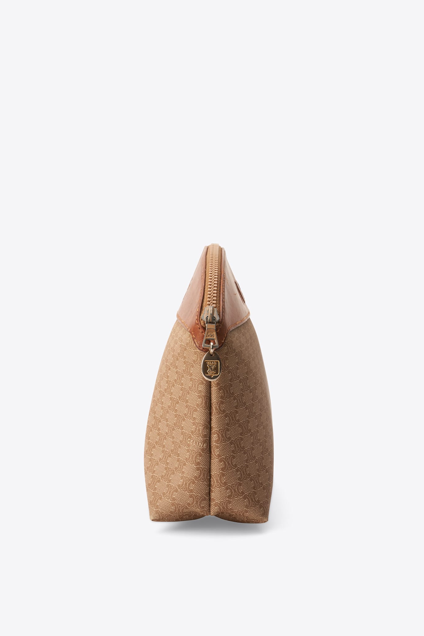 Vintage Celine Macadam Canvas Clutch Bag