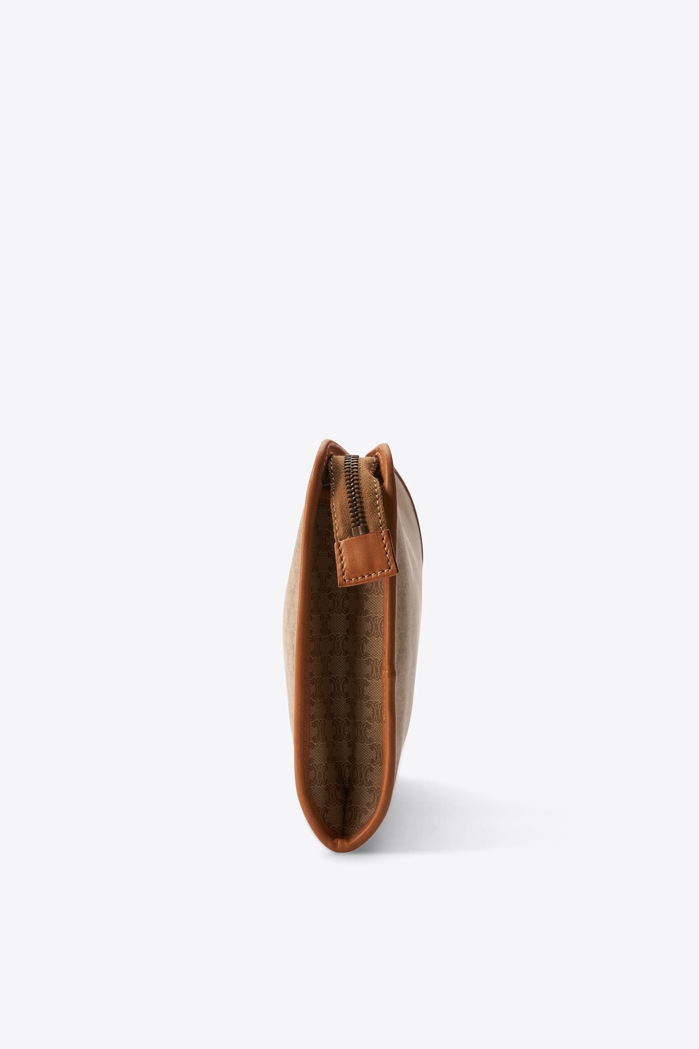 Vintage Celine Macadam Canvas Clutch Bag