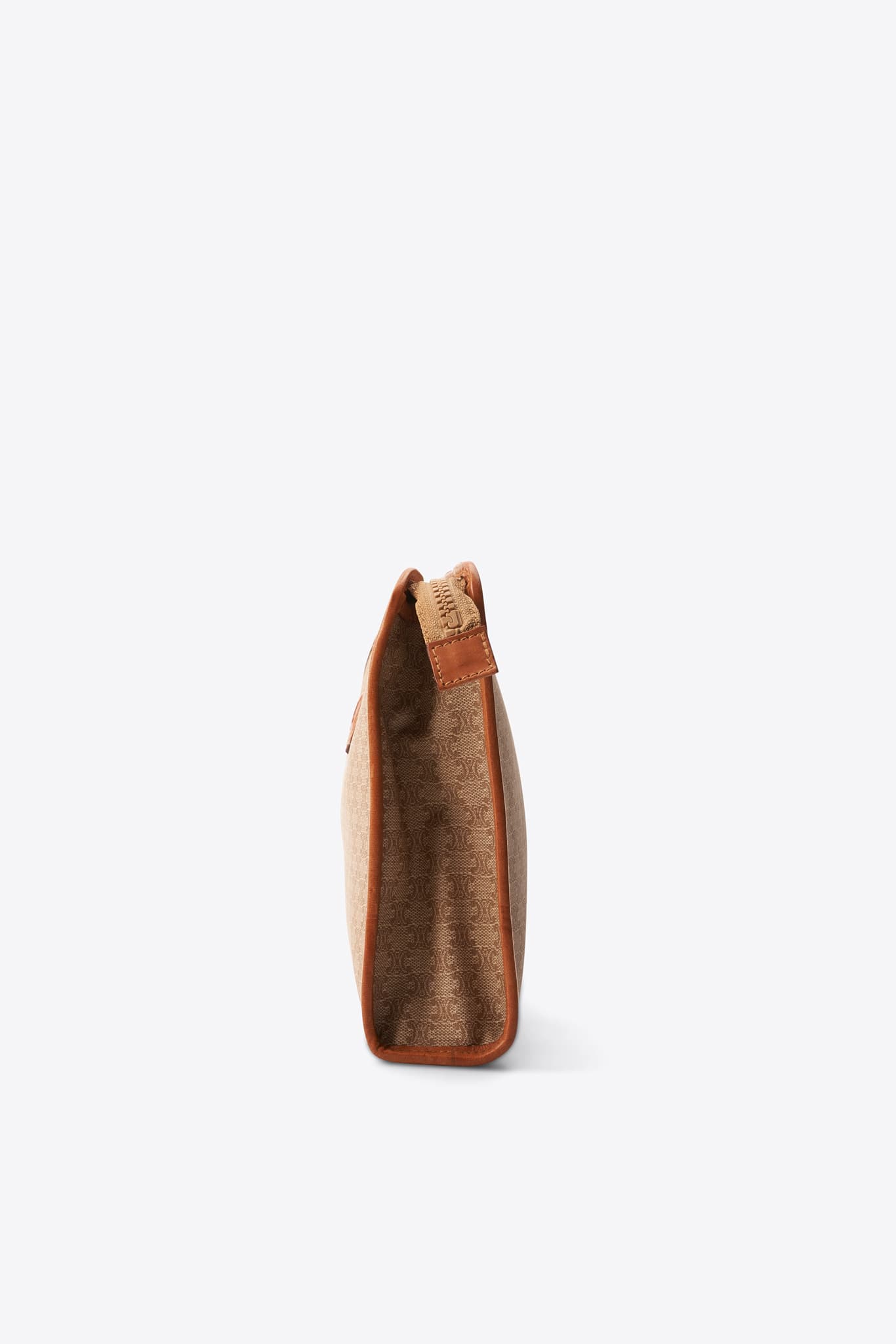 Bolsita de caja triómfo de cuero negro celine celine