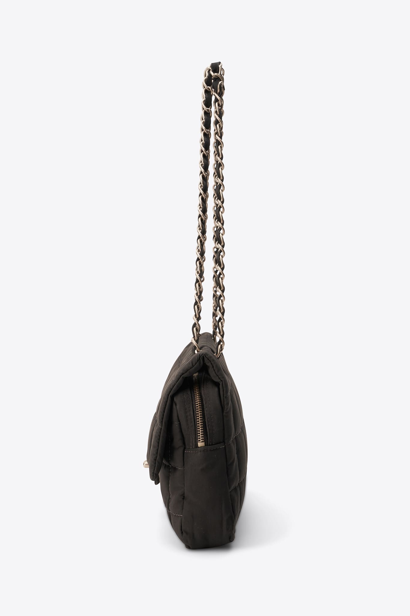 Bolso tote ejecutivo Chanel vintage de cuero de caviar negro