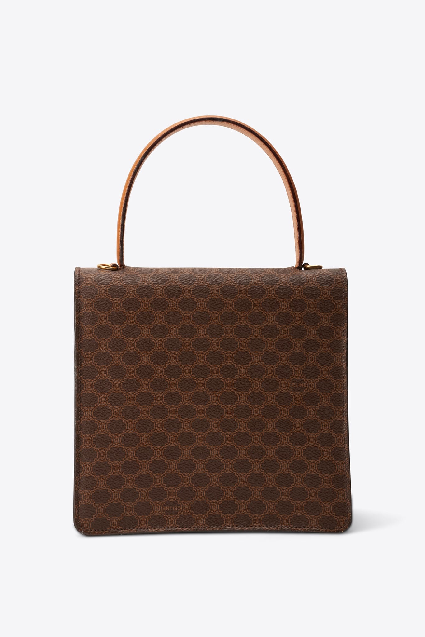 Vintage Celine Macadam Top Handle Bag