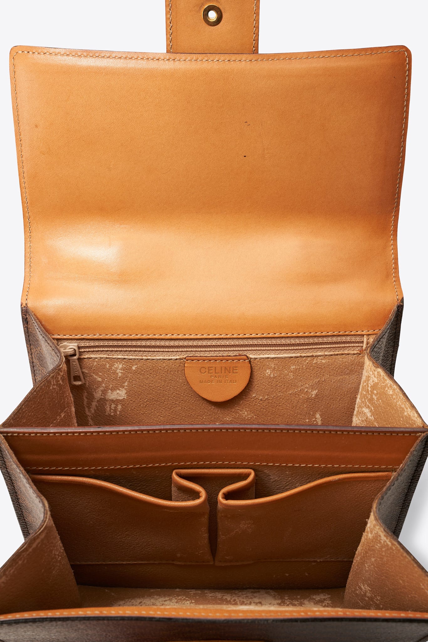 Vintage Celine Macadam Top Handle Bag