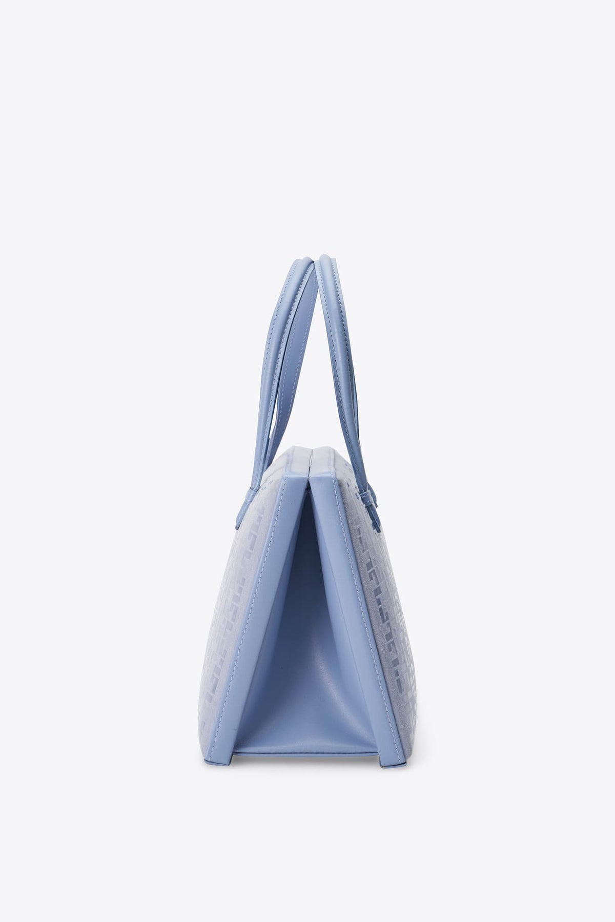 Vintage Loewe Blue Monogram Top Handle Bag