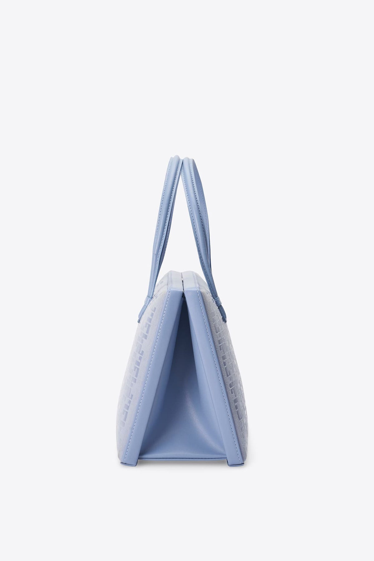 Vintage Loewe Blue Monogram Top Handle Bag