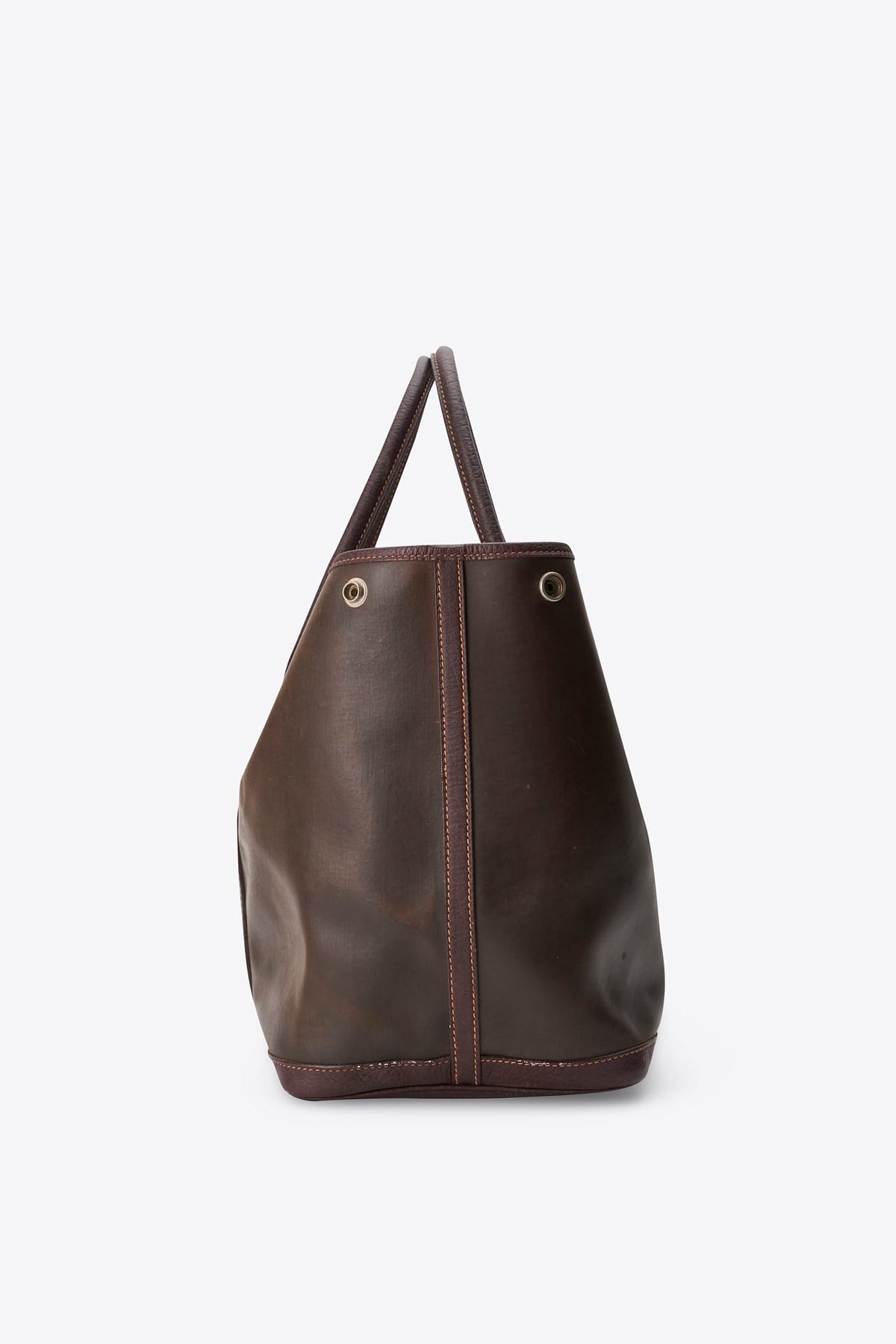 Vintage Hermès Brown Garden Party Leather Tote