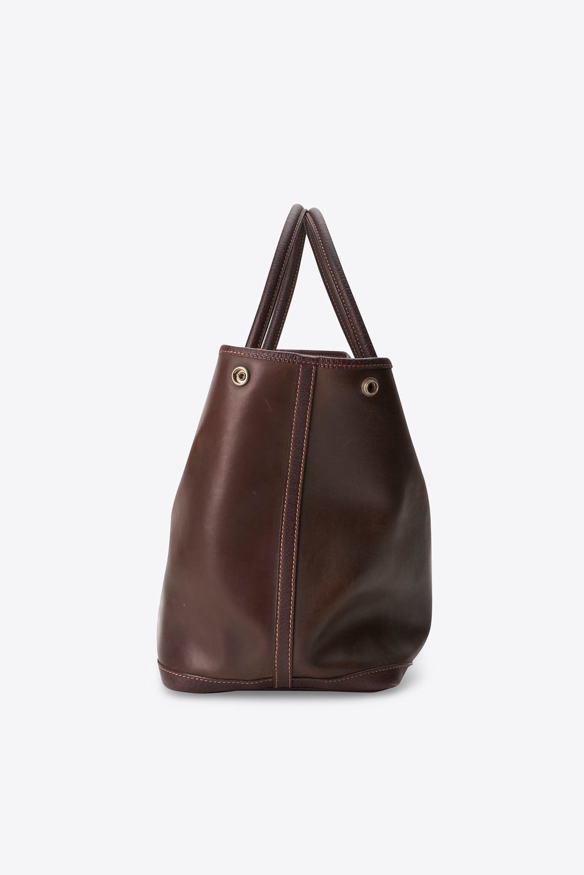 Vintage Hermès Brown Garden Party Leather Tote
