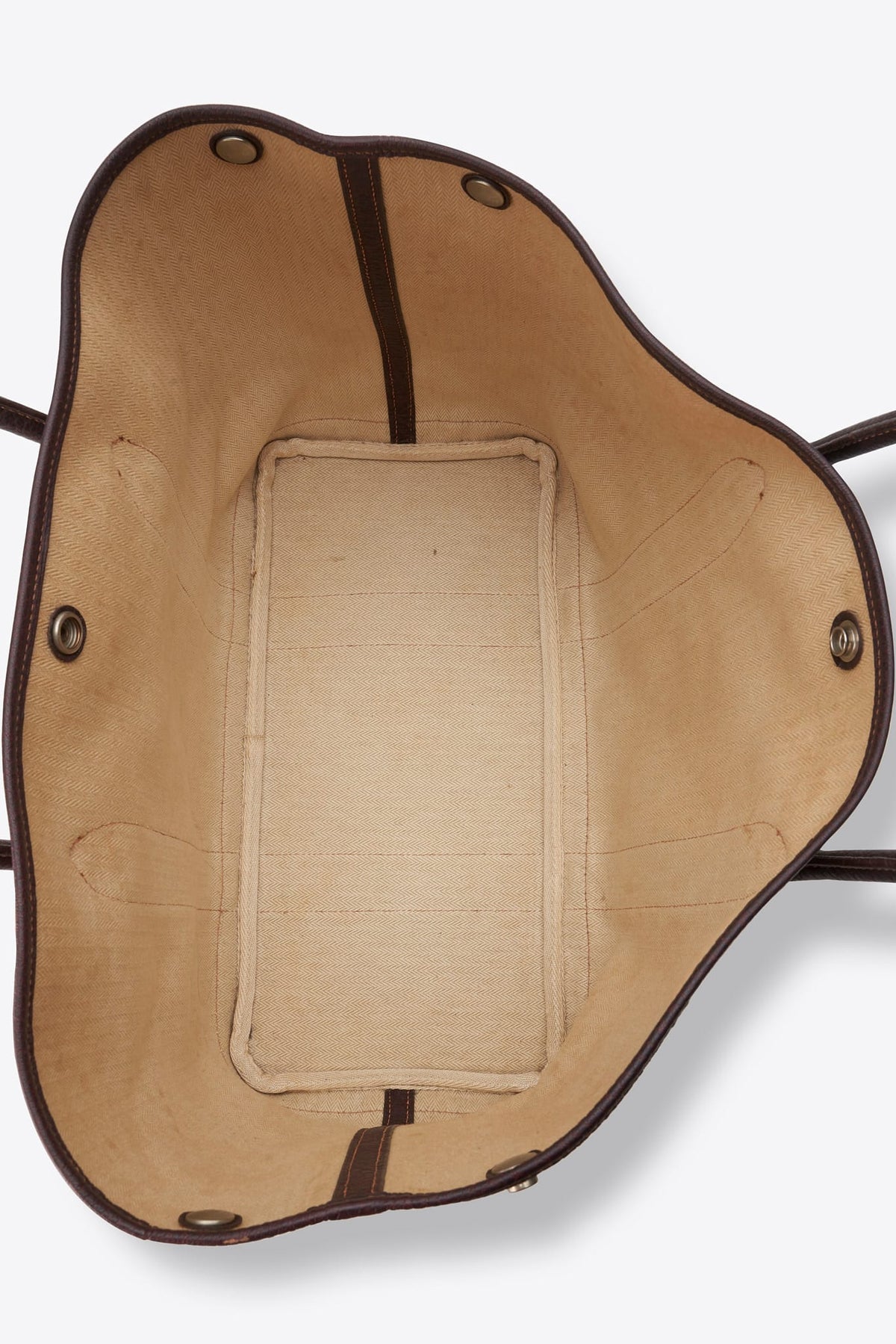 Vintage Hermès Brown Garden Party Leather Tote