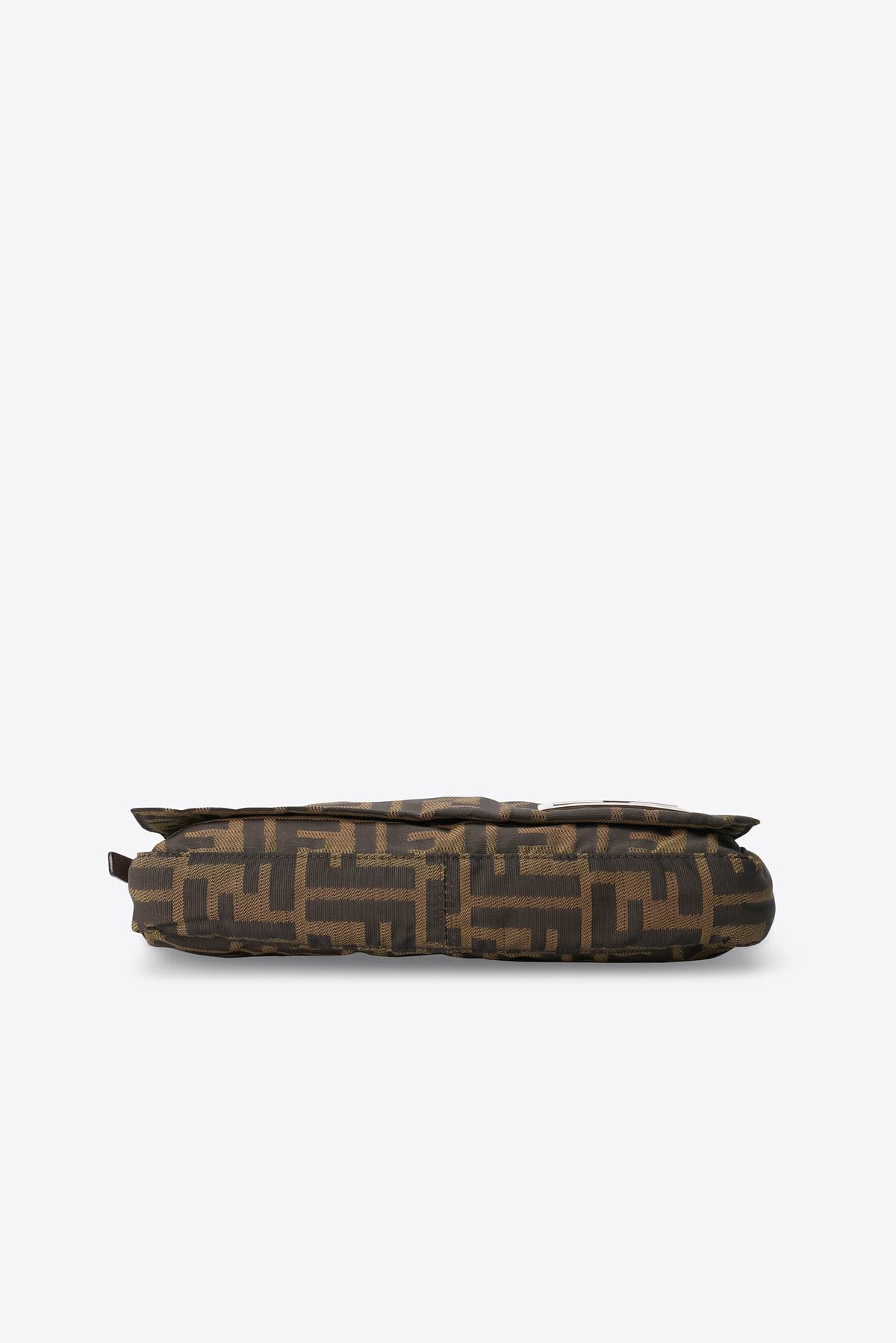 Vintage Fendi Zucca Brown Shoulder Bag