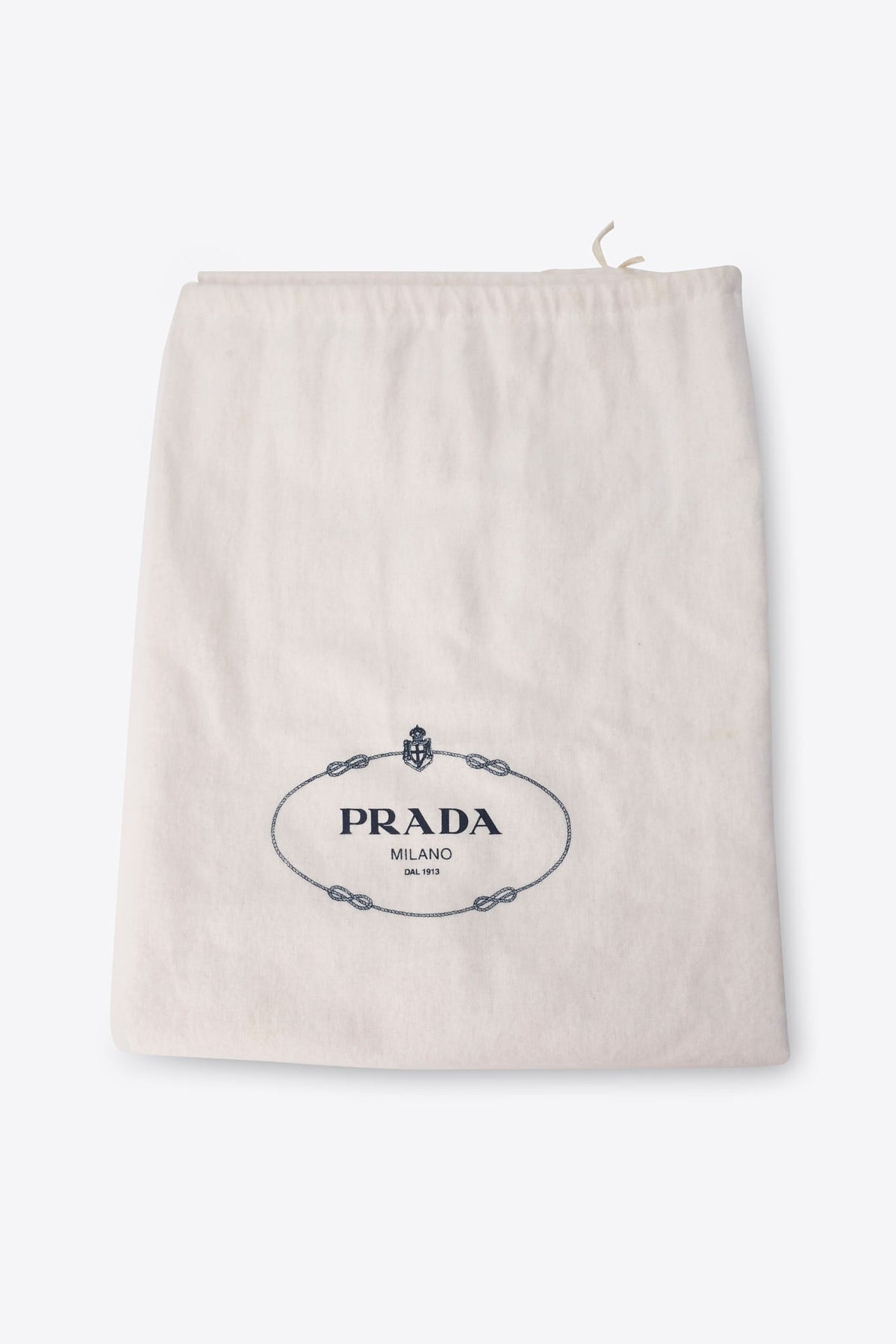 Vintage Prada Black Nylon Bowling Bag