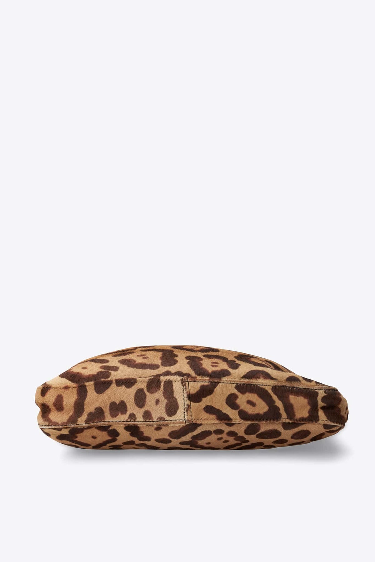 Vintage Fendi Shoulder Bag in Leopard Print Calf Hair