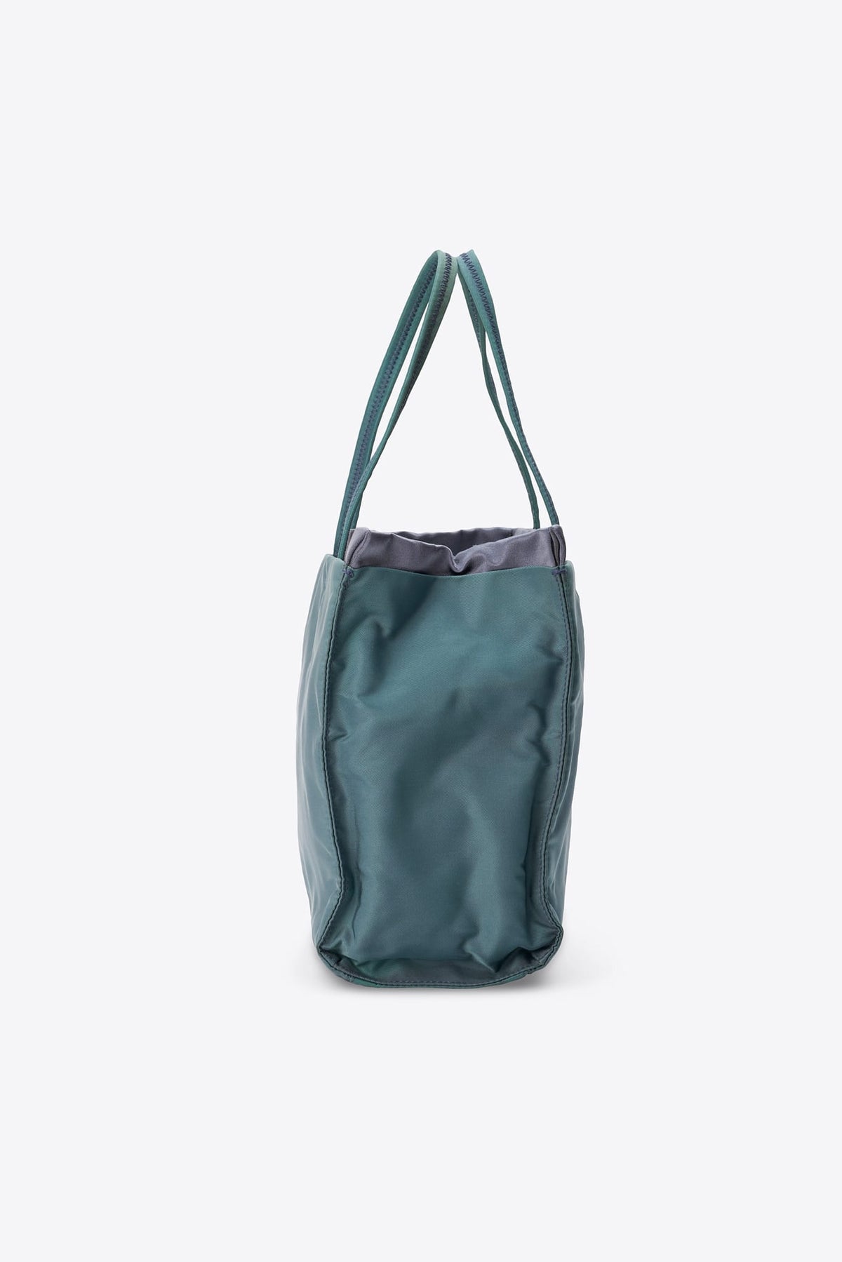 Vintage Prada Teal Nylon Tote Bag