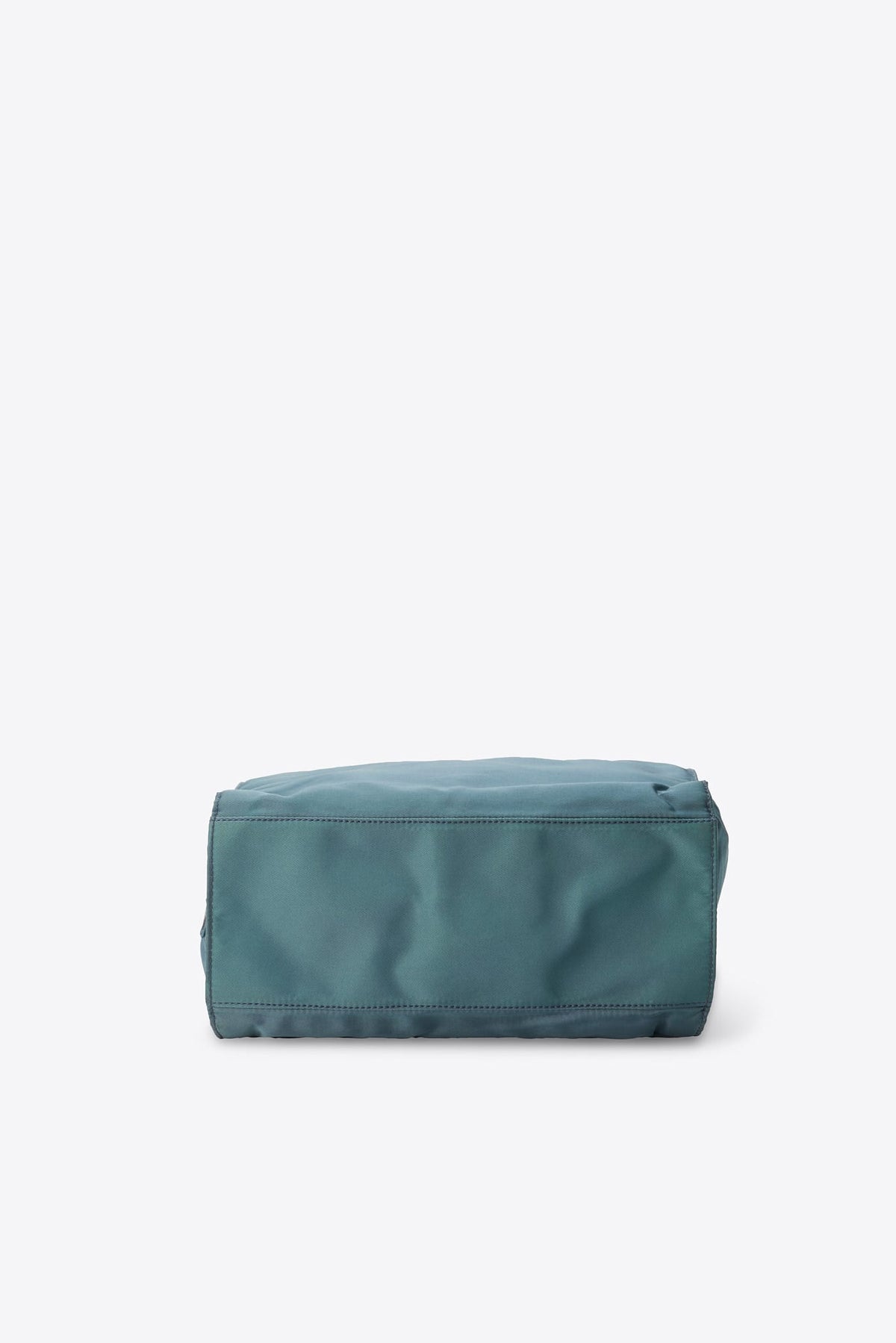 Vintage Prada Teal Nylon Tote Bag