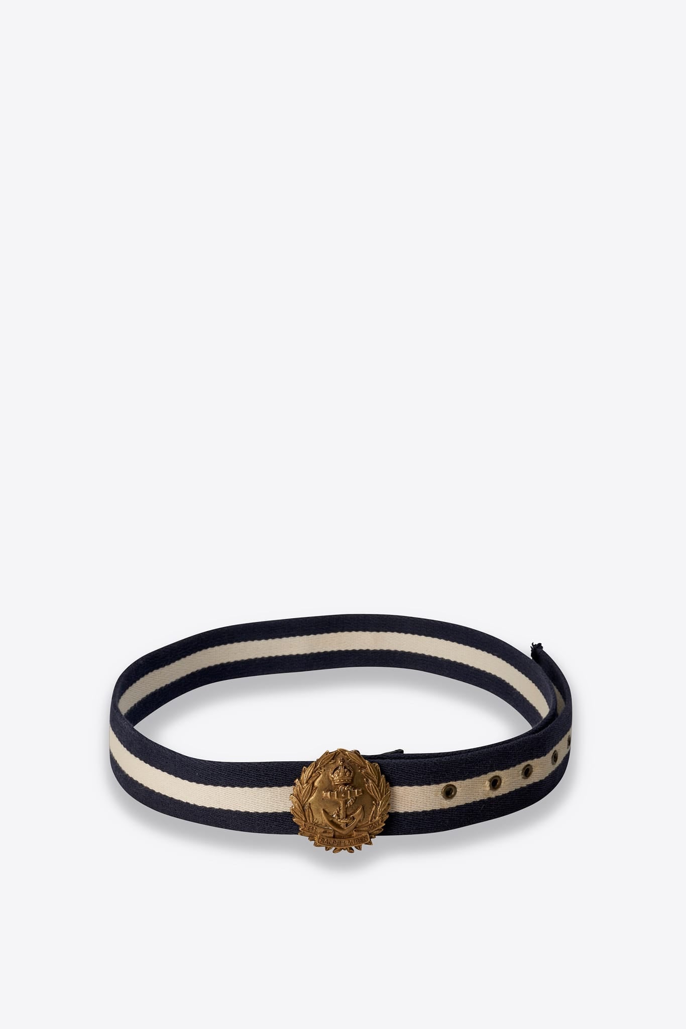 Vintage Ralph Lauren Striped Canvas Belt