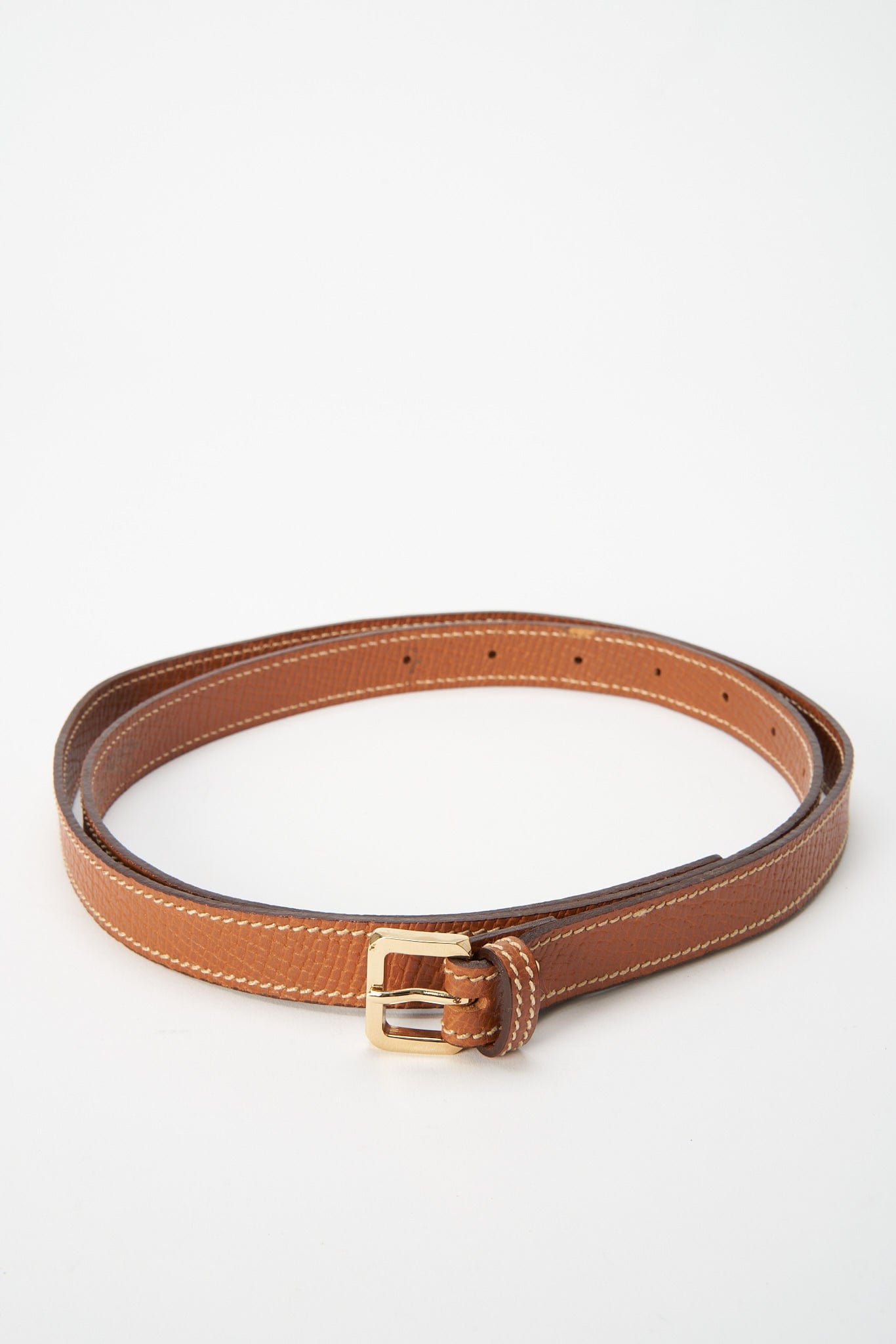 Vintage Loewe Tan Belt