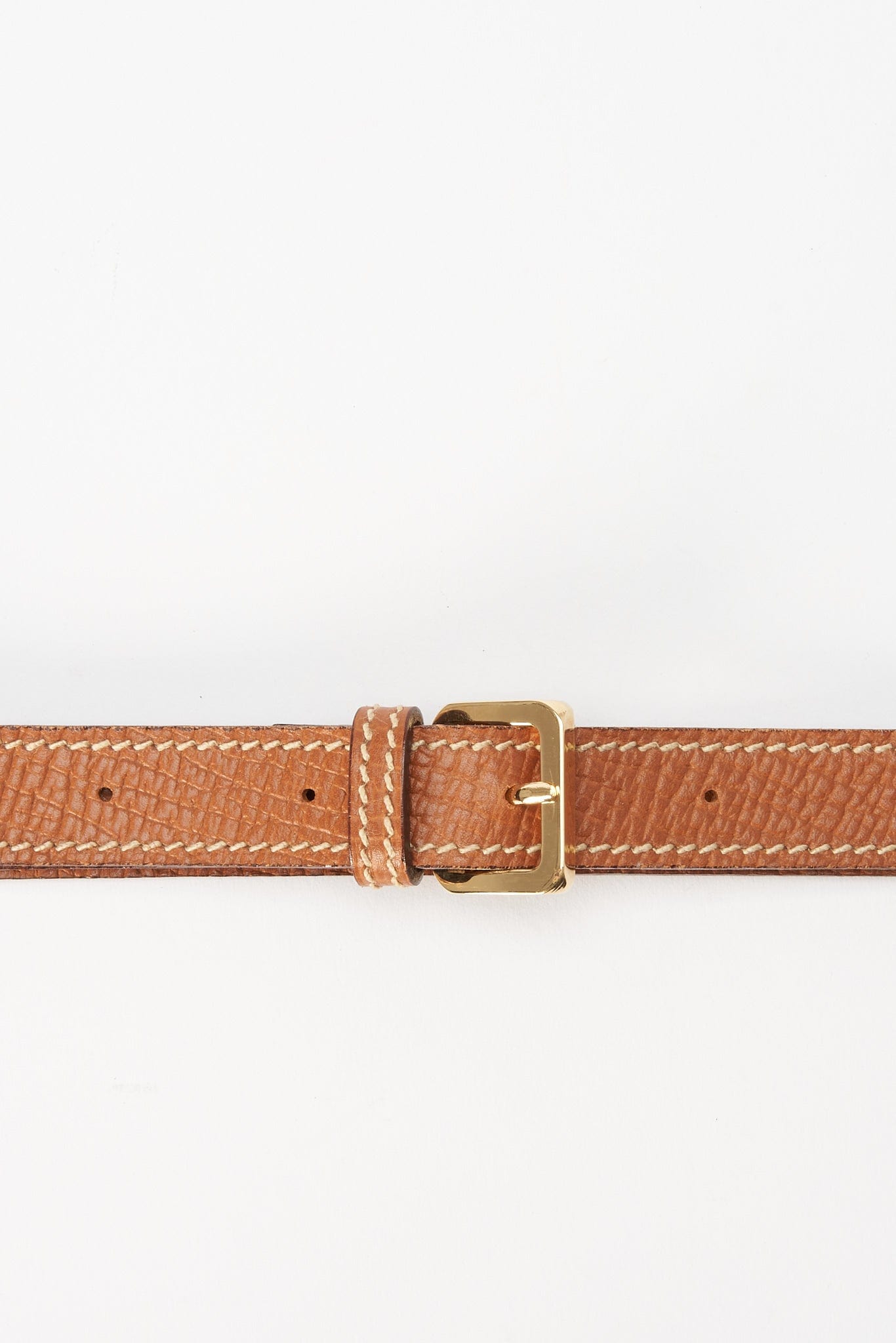 Vintage Loewe Tan Belt