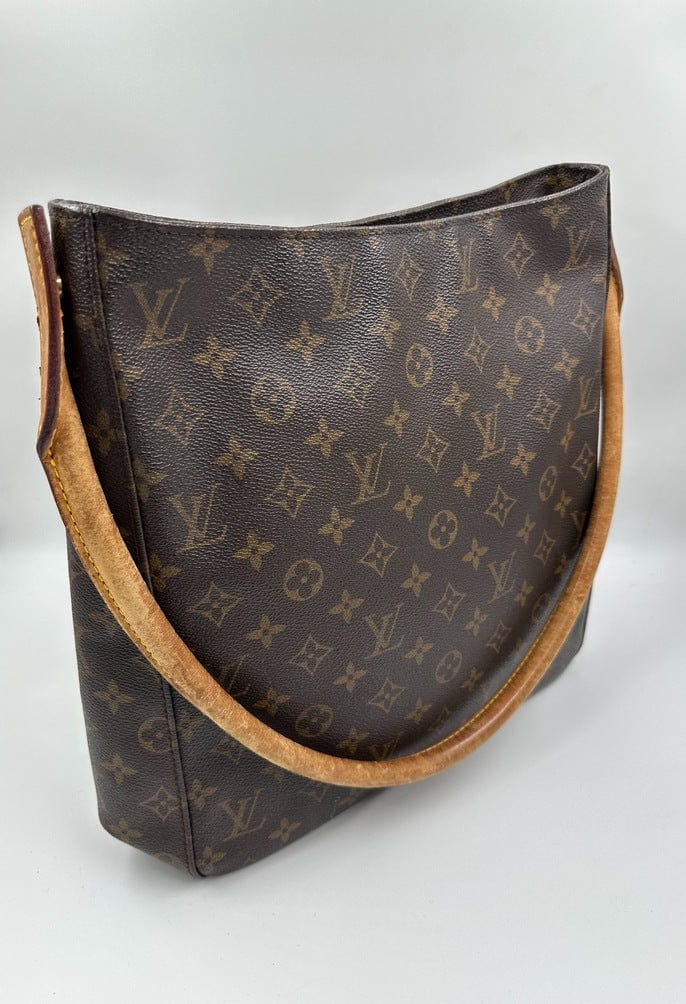 Louis Vuitton Looping Gm Totes Bag Authenticated By Lxr