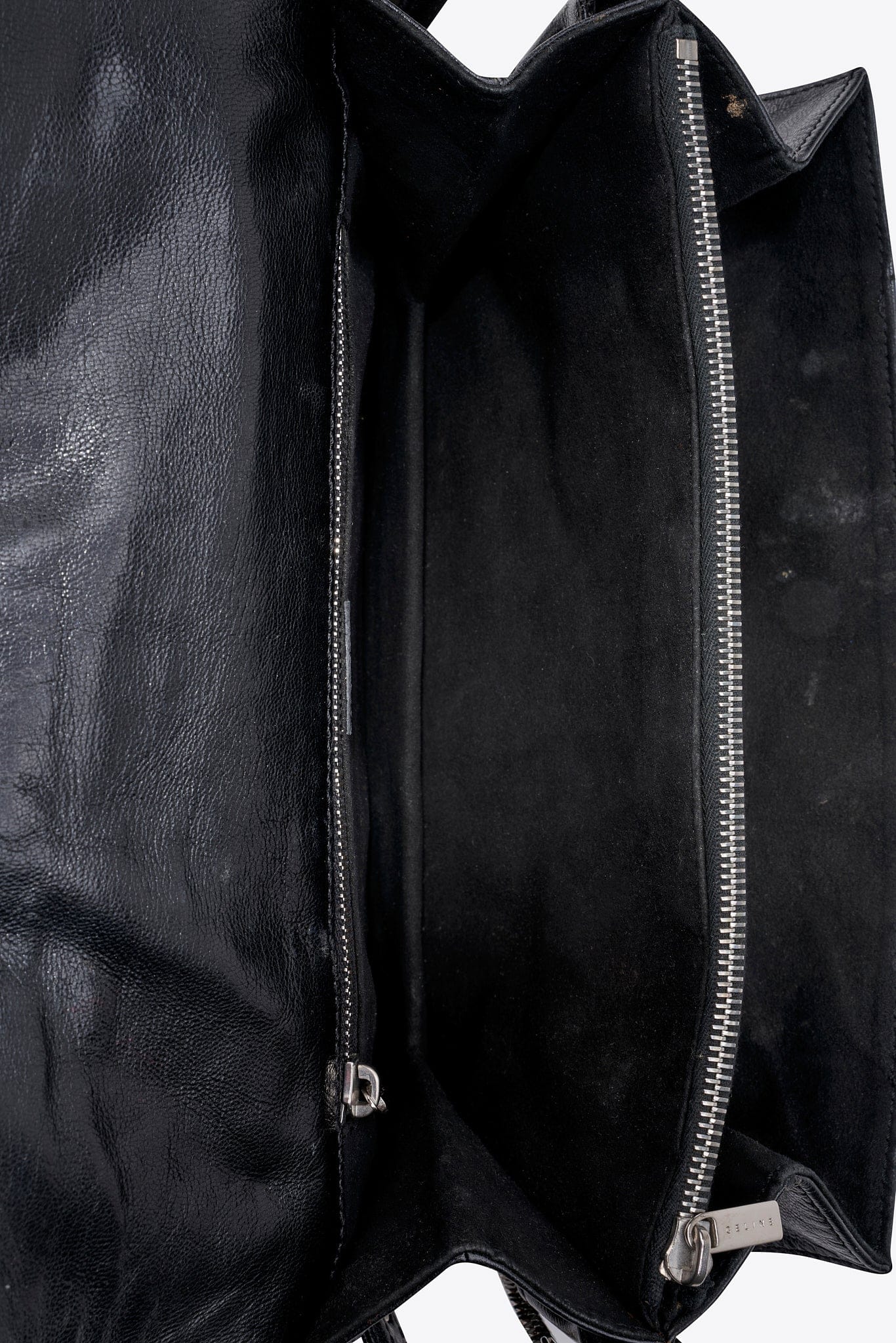 Vintage Céline Leather Shoulder Bag