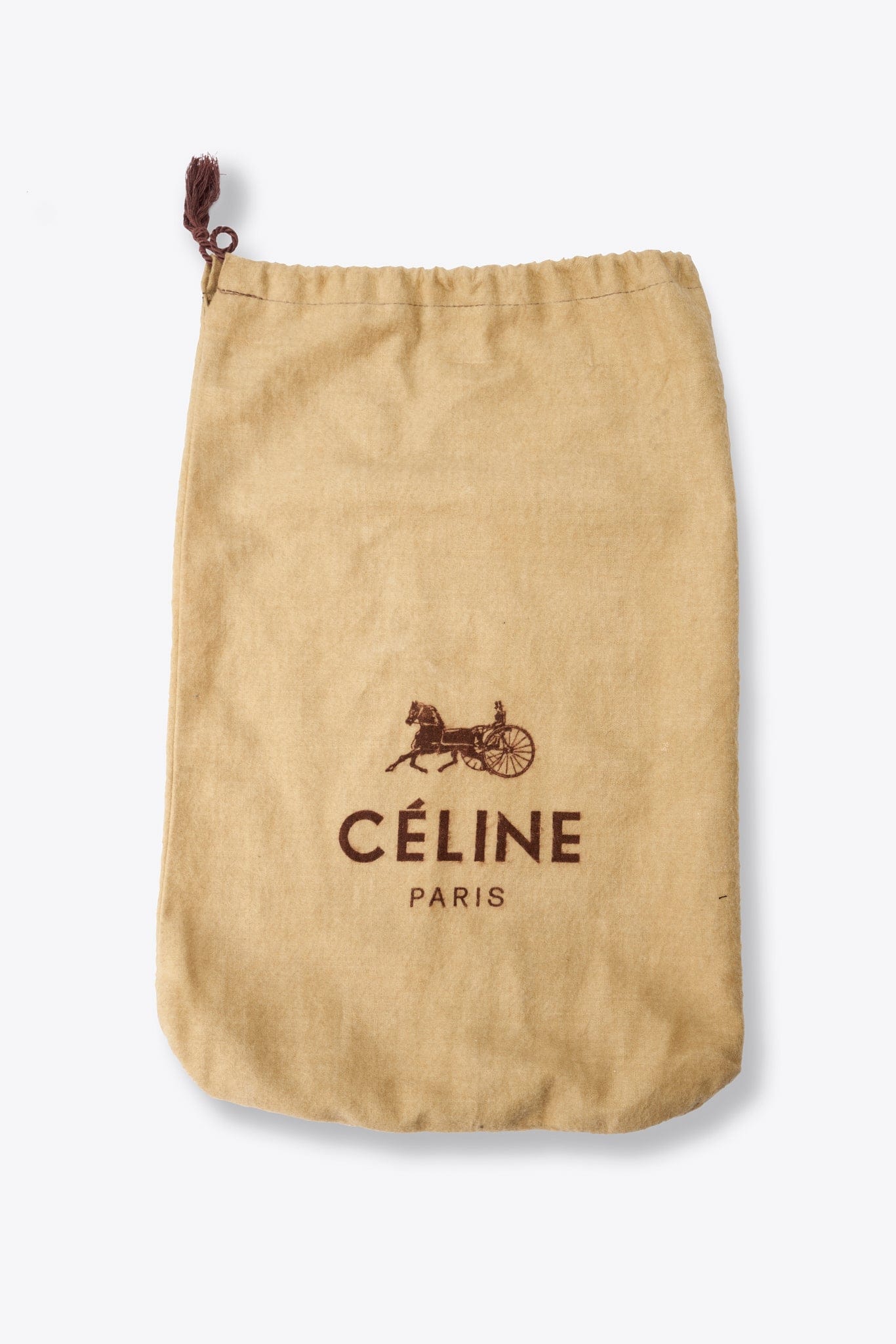 Vintage Céline Leather Shoulder Bag