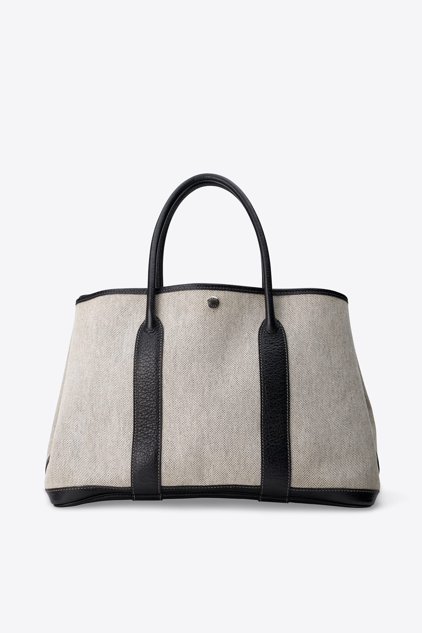 Hermès Garden Party Canvas and Leather Tote Bag