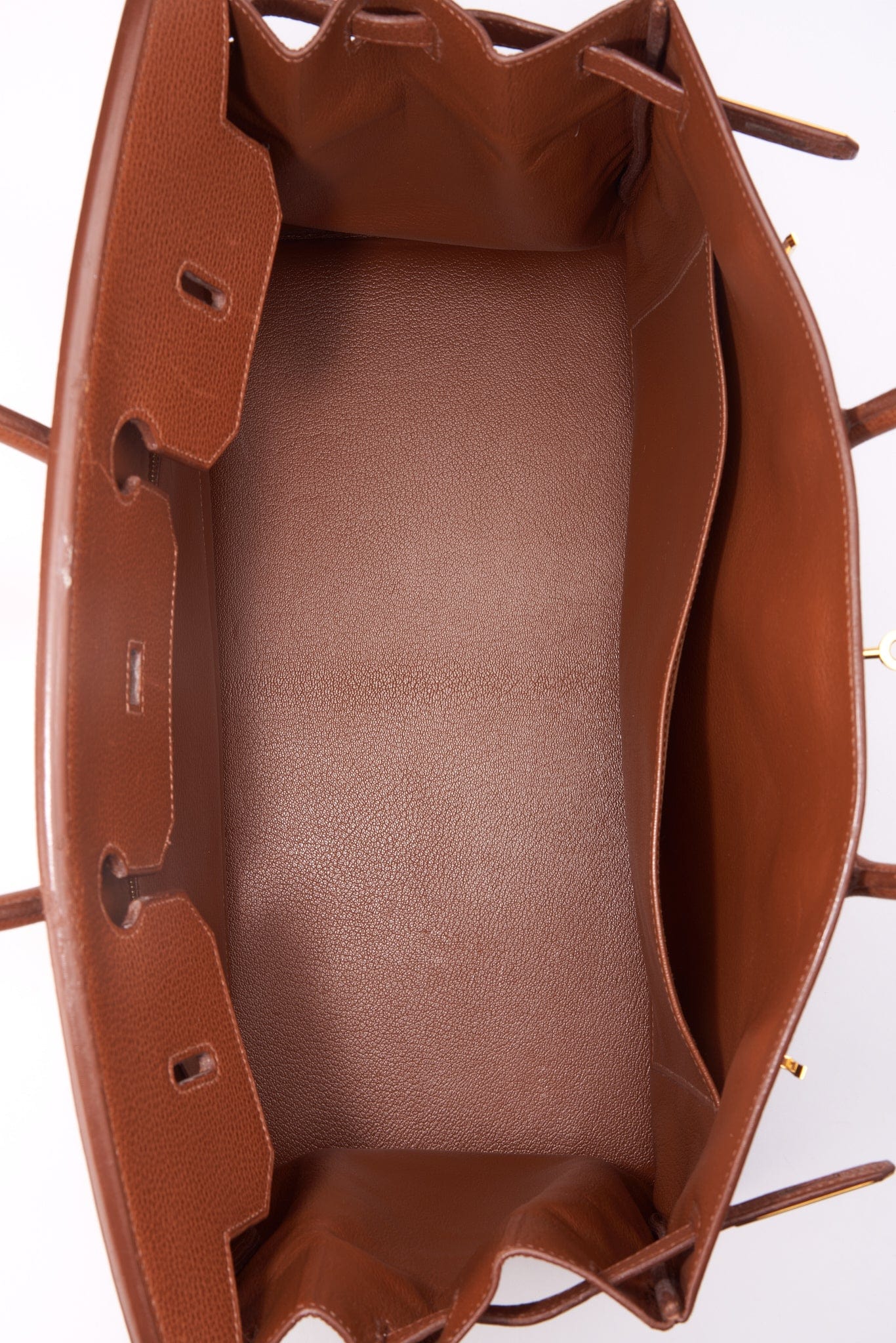 Hermès Birkin 40 Handbag in a Tan Chevre Mysore Leather