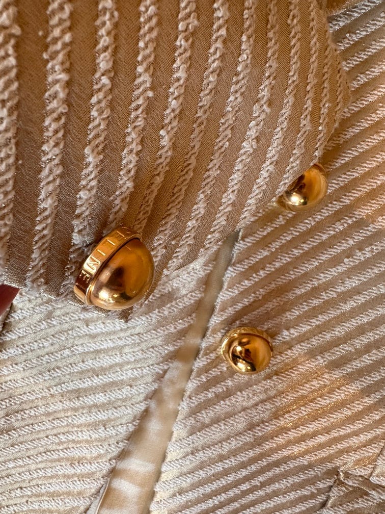 Vintage Celine Paris Textured Blazer Size 40