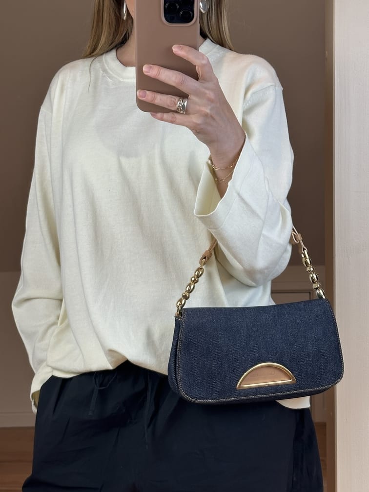 Vintage Christian Dior Denim Malice Bag
