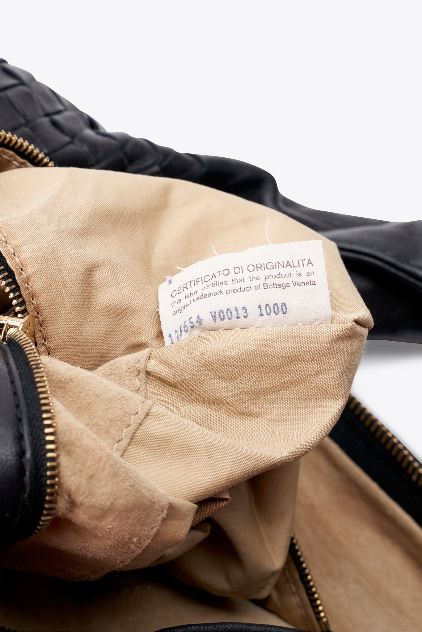 Vintage Bottega Veneta Black Intrecciato Large Leather Hobo Shoulder Bag