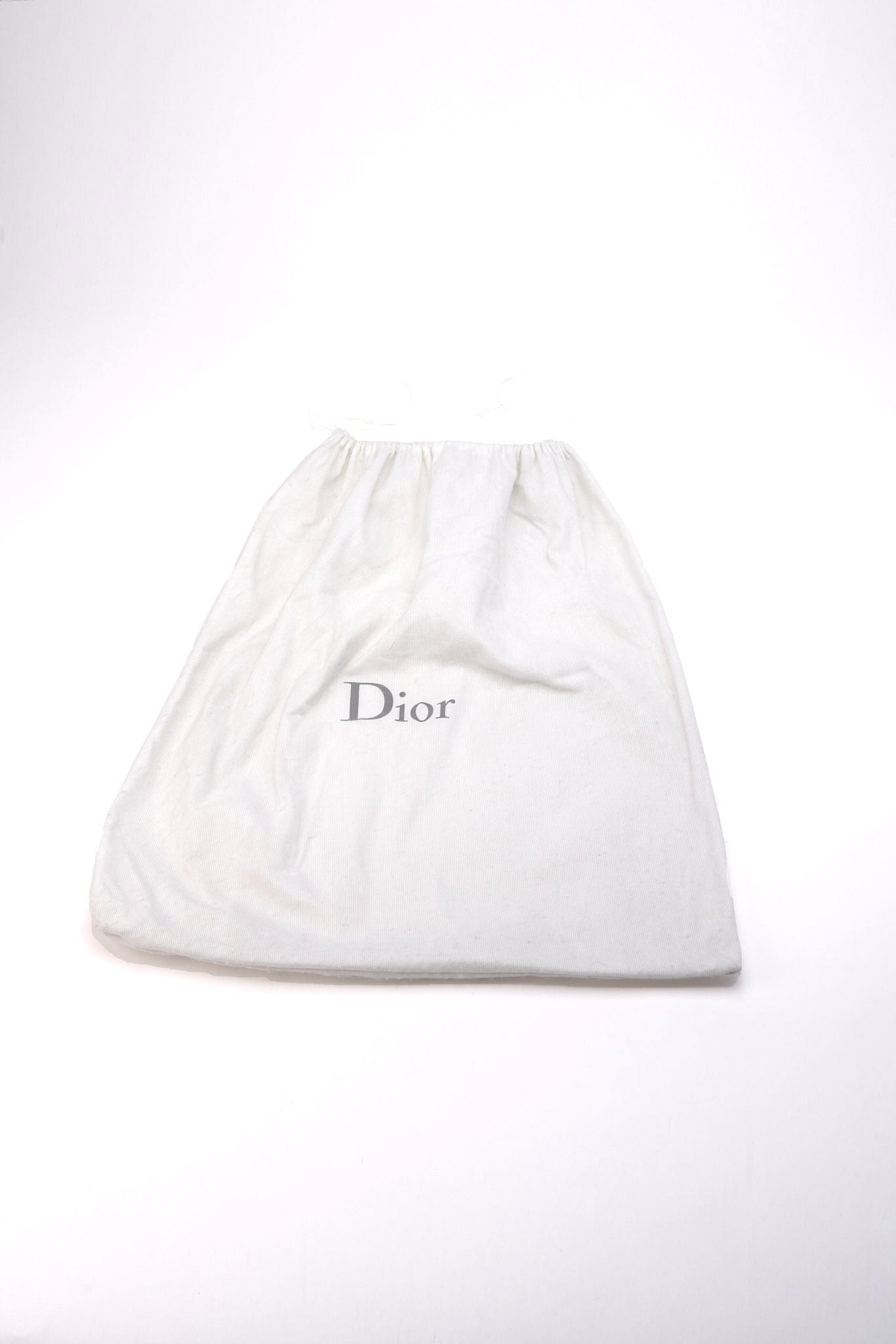 Vintage Christian Dior Nylon Cream Shoulder Bag