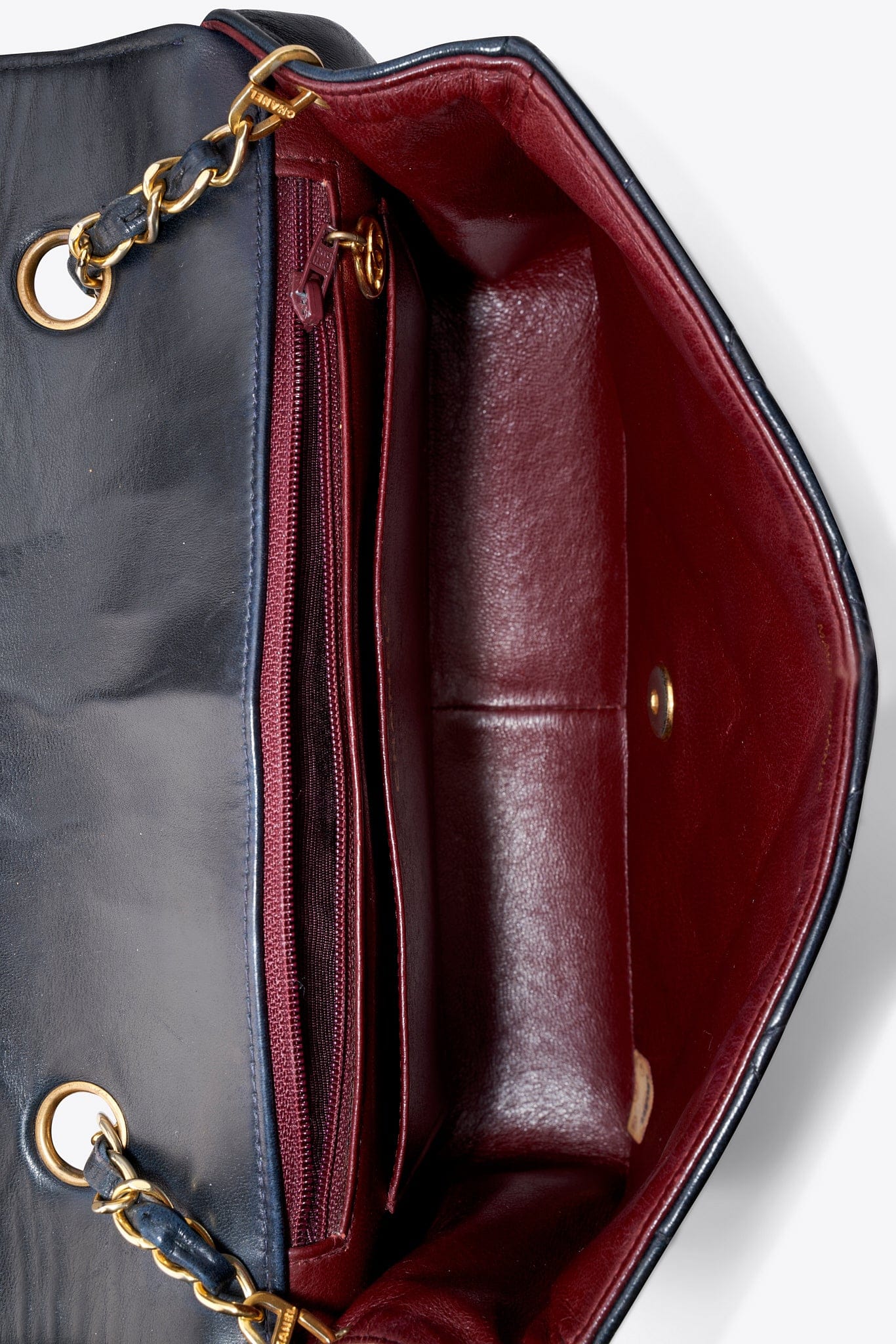 Vintage Chanel Black Lambskin Diana Flap Bag With 24K Gold Plated Hardware