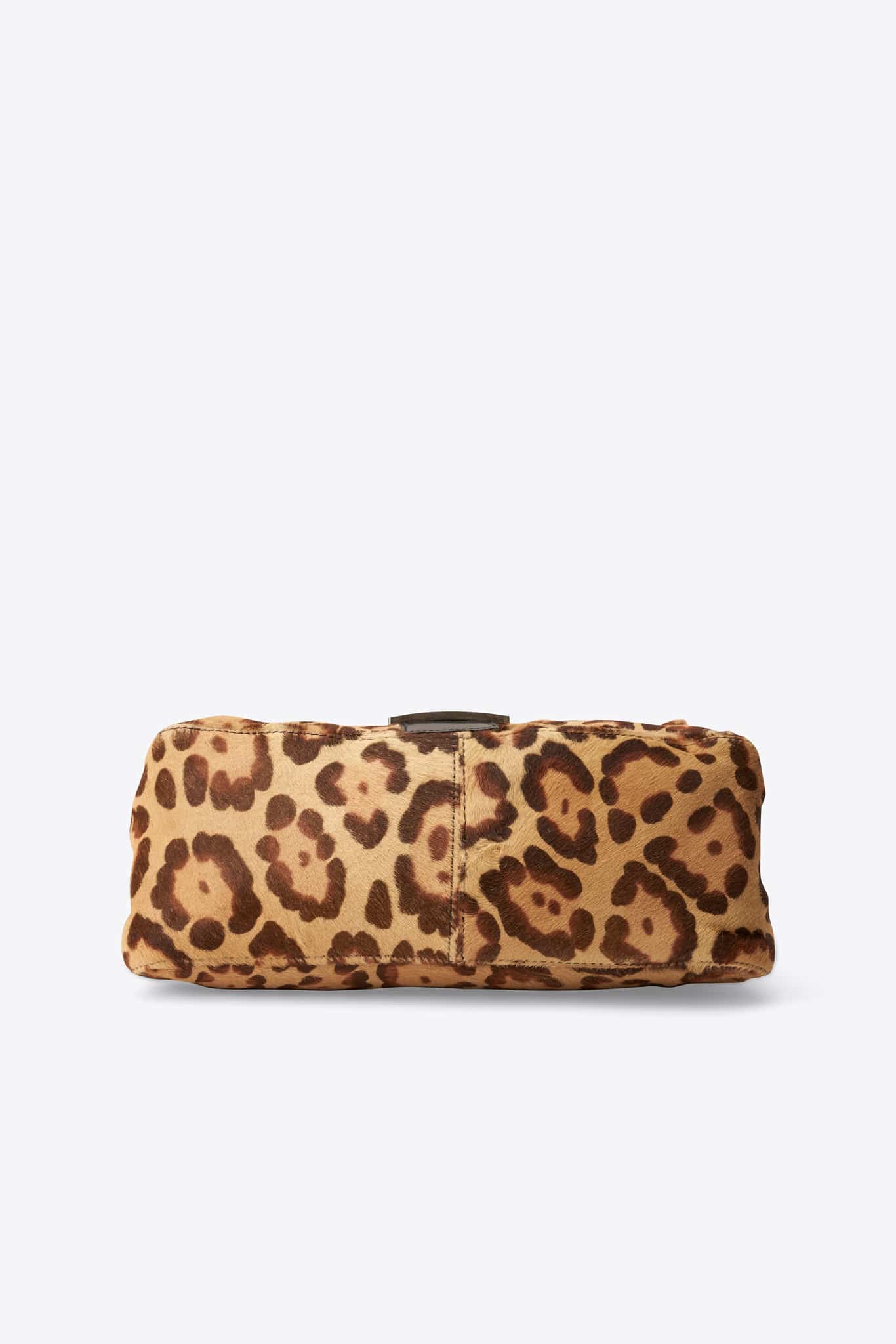 Fendi Vintage Mamma Baguette in Leopard Print Calf Hair