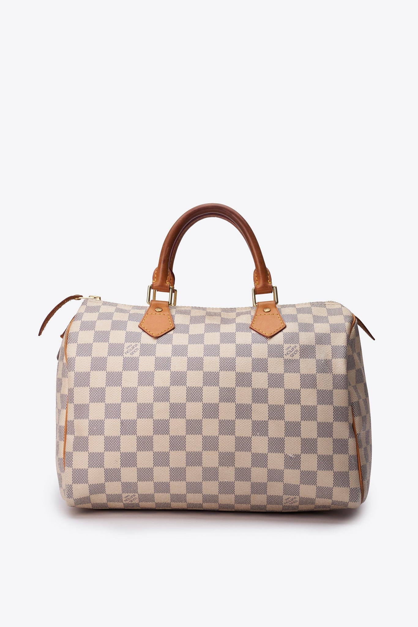 Louis Vuitton 30 Speedy Bag In Damier Azur Canvas