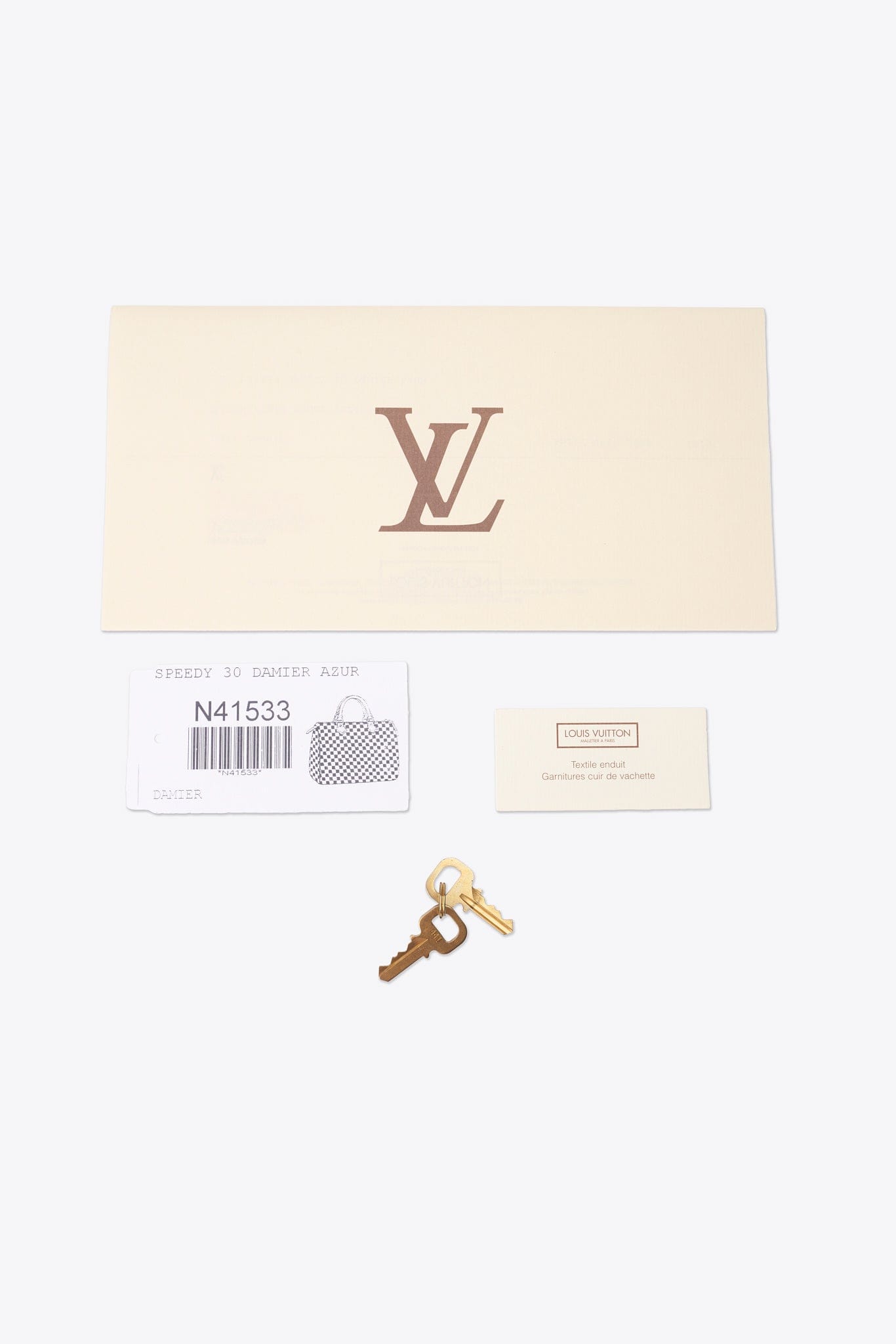 Louis Vuitton 30 Speedy Bag In Damier Azur Canvas