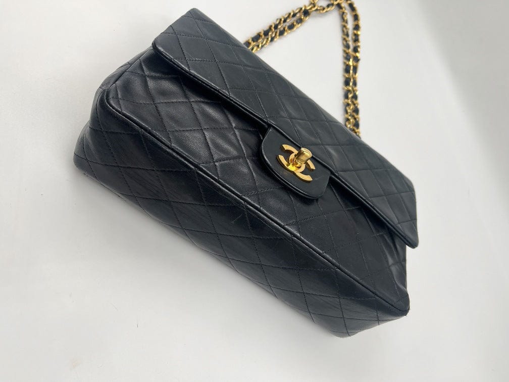 Chanel Vintage Single Flap with 24k gold plated hardware