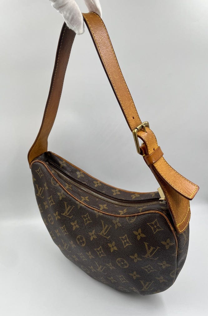 how to style the louis vuitton croissant MM, where to find this vintag