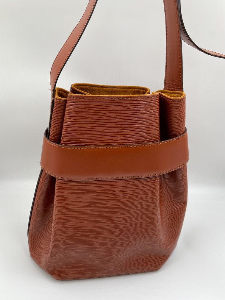 Vintage Louis Vuitton Sac D'epaule PM Red Epi Leather Shoulder Bag