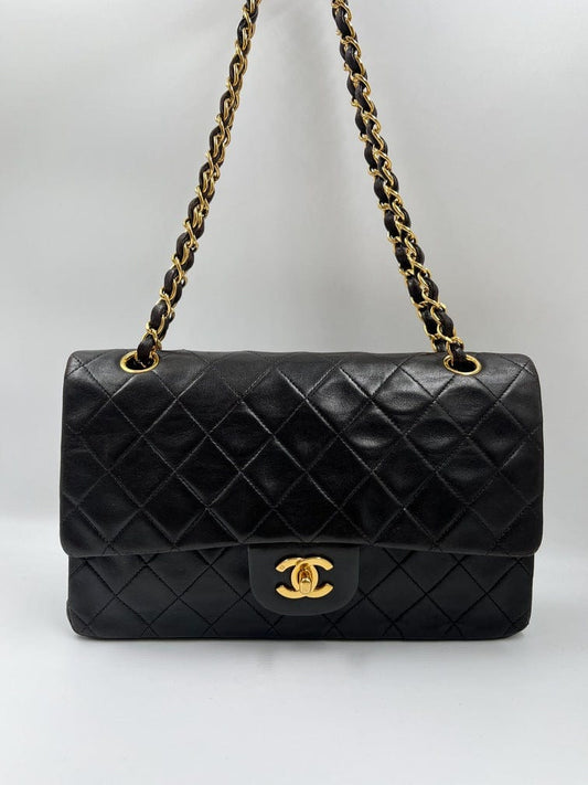 Chanel Classic Double Flap Bag with 24k gold plated hardware