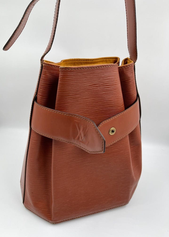 LOUIS VUITTON, Twist, top handle bag, epi leather, 2 shades