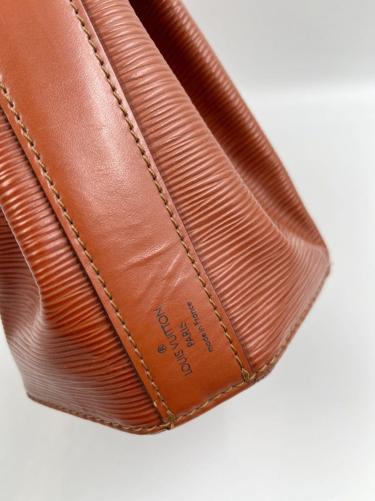 Louis Vuitton Caramel Calfskin Handbag