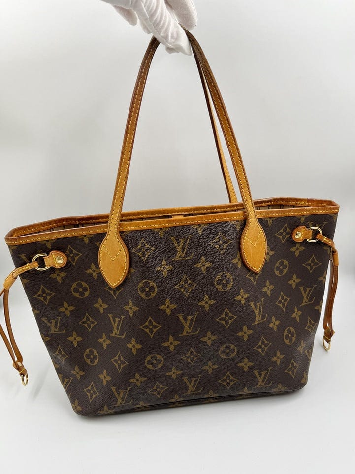 Louis Vuitton Neverfull PM Tote Bag in Classic LV Monogram Canvas
