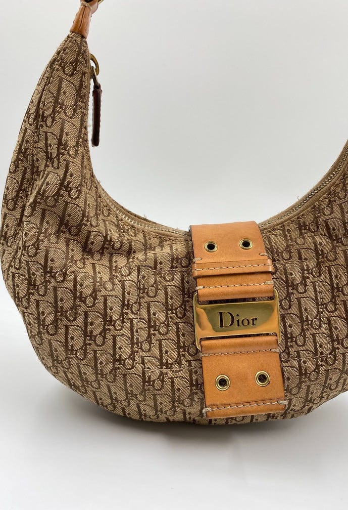 Christian Dior Vintage Half Moon Bag