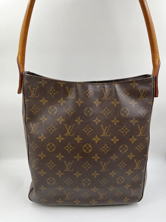 Louis Vuitton // Brown Monogram Looping Shoulder Bag – VSP Consignment