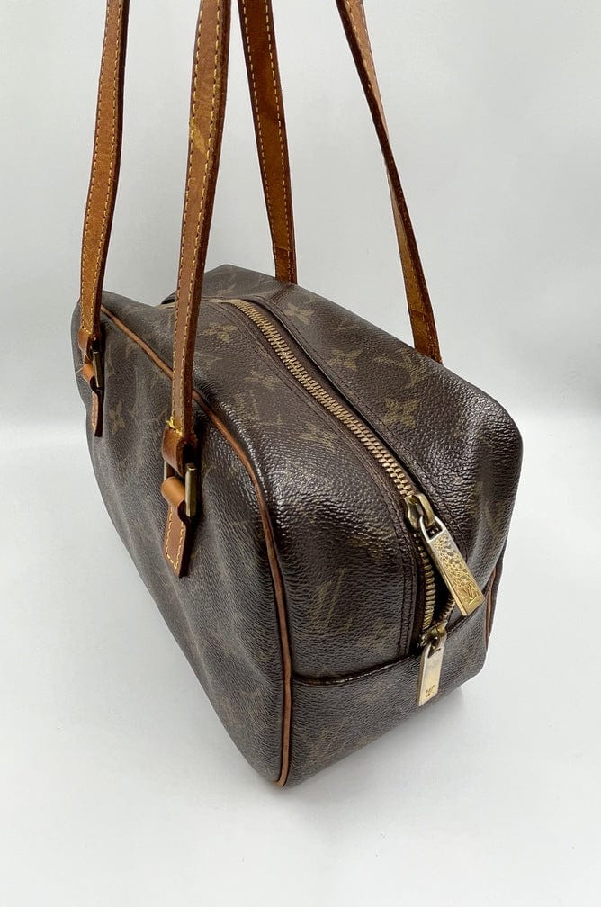 Cite MM Monogram Canvas Shoulder Bag – Poshbag Boutique