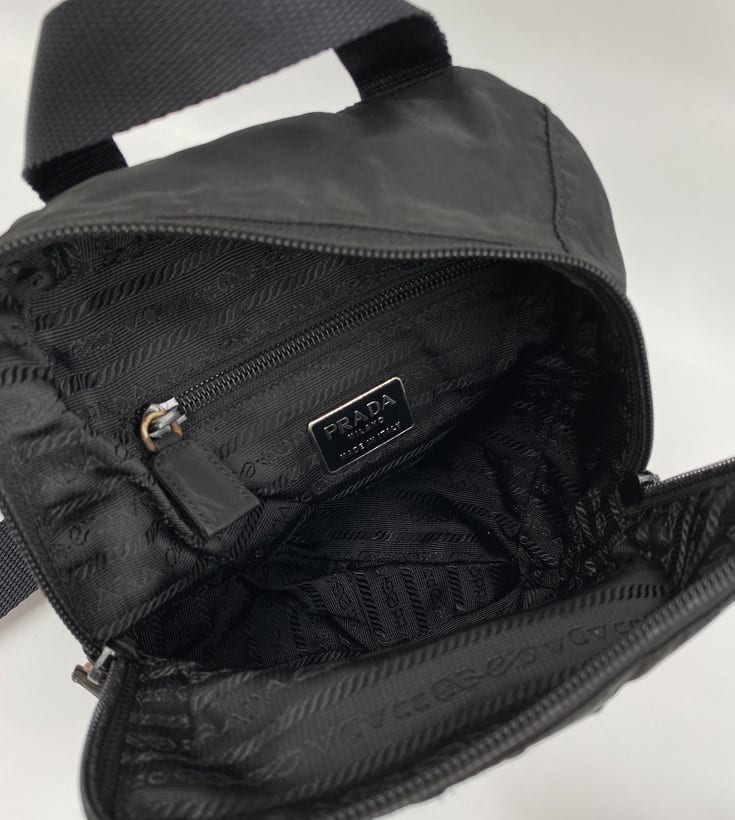 Prada Black Mini Backpack