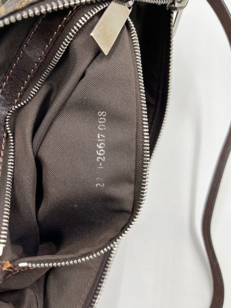 Fendi Vintage Zucca Shoulder Bag - Brown Shoulder Bags, Handbags -  FEN292957