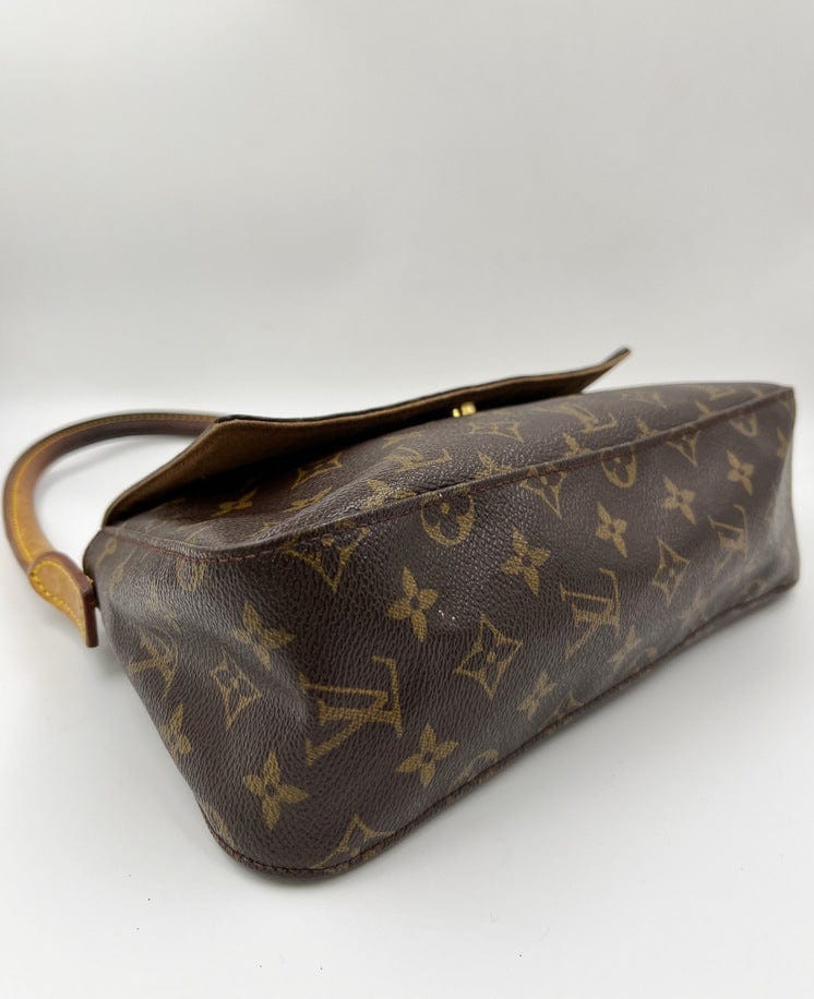 Louis Vuitton Looping PM Monogram Canvas Brown Leather ref.523682