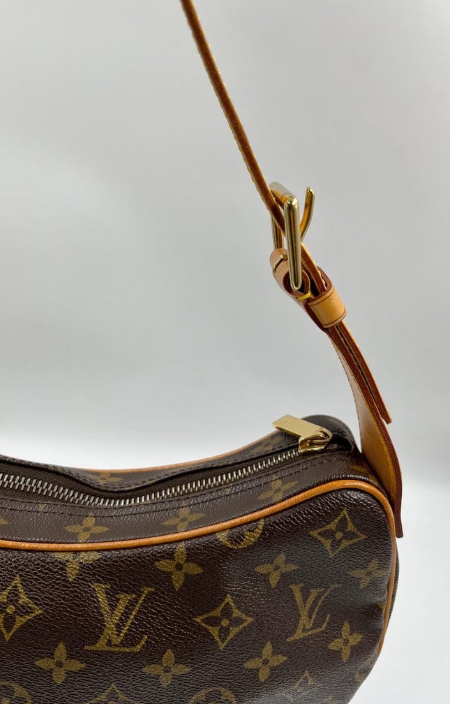 Louis Vuitton Croissant Monogram PM Brown in Coated Canvas with GOLD-TONE -  GB