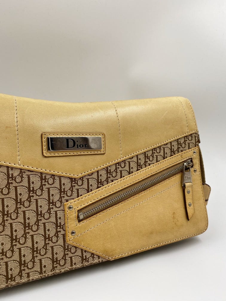 Vintage Dior Tan Oblique Bag