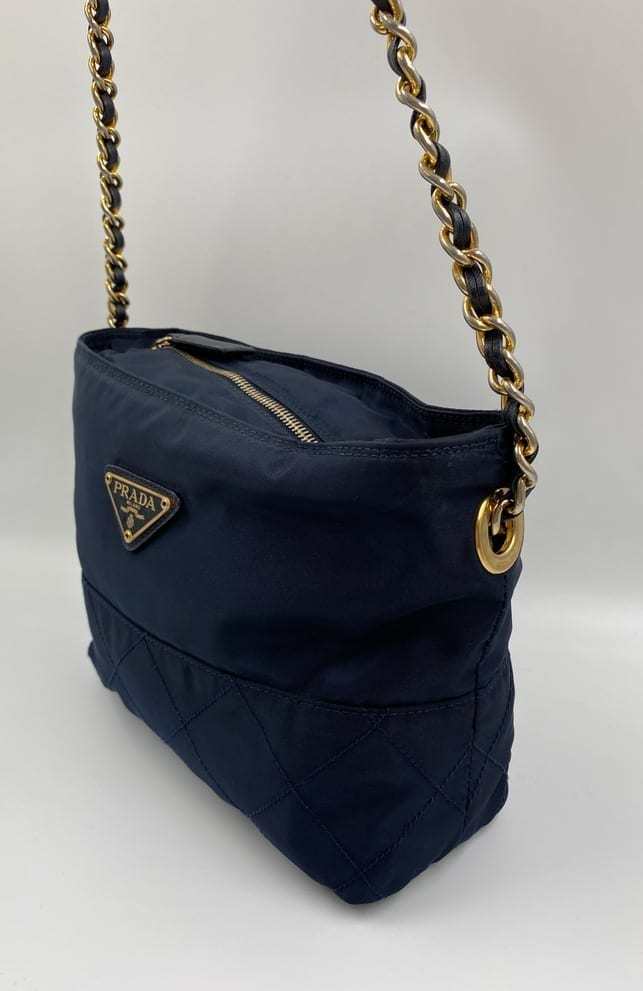 Prada Ring Handle Bag - Black Shoulder Bags, Handbags - PRA34453