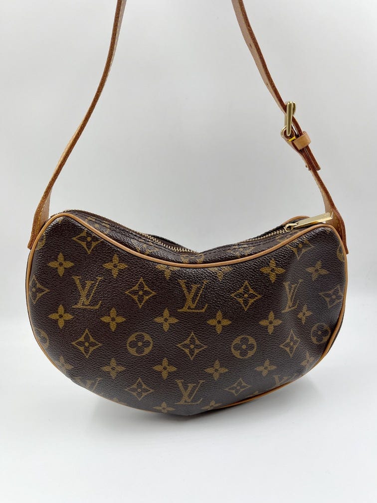 Louis Vuitton 2002 Pre-owned Monogram Croissant PM Shoulder Bag - Brown