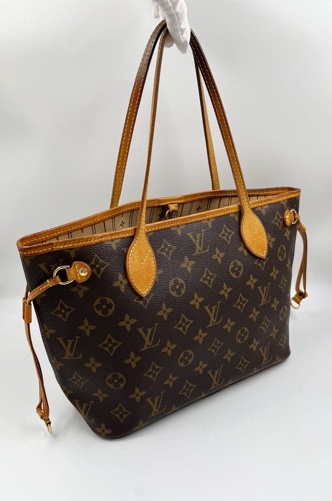Louis Vuitton Neverfull PM Tote Bag in Classic LV Monogram Canvas – The  Hosta